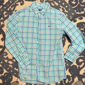 Boys Vineyard Vines Dress Shirt- size M (12-14)